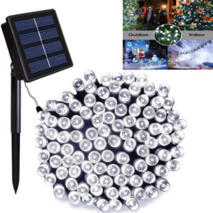 Novogidišnje Solarne LED lampice 10 metara - solarne led lampice