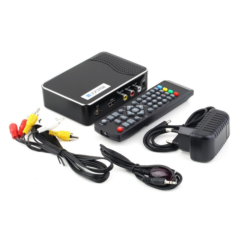 Mini DVB T2 sa adapterom na 12V i 220V 2