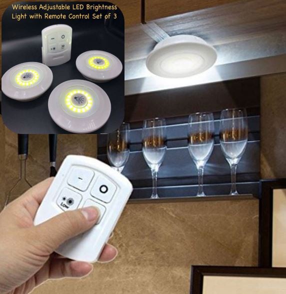Bežične Led Lampe + Daljinski 2