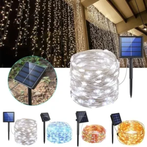 Led Dekorativne Solarne Lampe 20m (200 dioda) - solarne lampice 20m