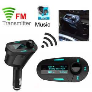 Car MP3 Player Car Audio Wireless FM Transmitter Radio Modulator USB SD MMC - fm transmiter za auto