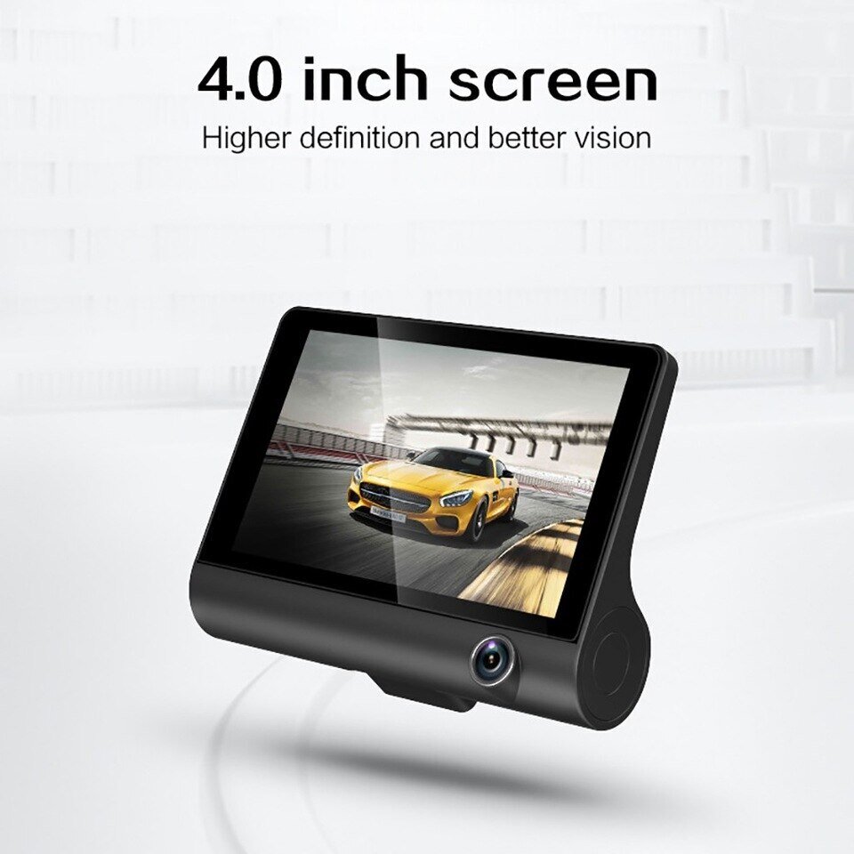Auto Kamera – 3 Objektiva Za Snimanje 4.0 inch-a 5