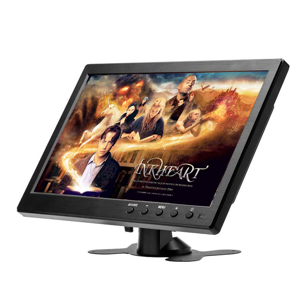 10.1” HD Monitor for Mini TV & Car Video Player & Computer Display TFT LCD Color BNC/AVI/VGA/HDMI - monitor 10.1 inča