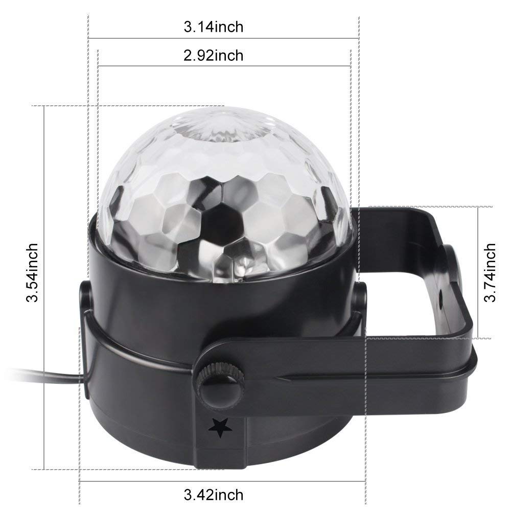 Led Party Light – Disko Kugla NOVO 6