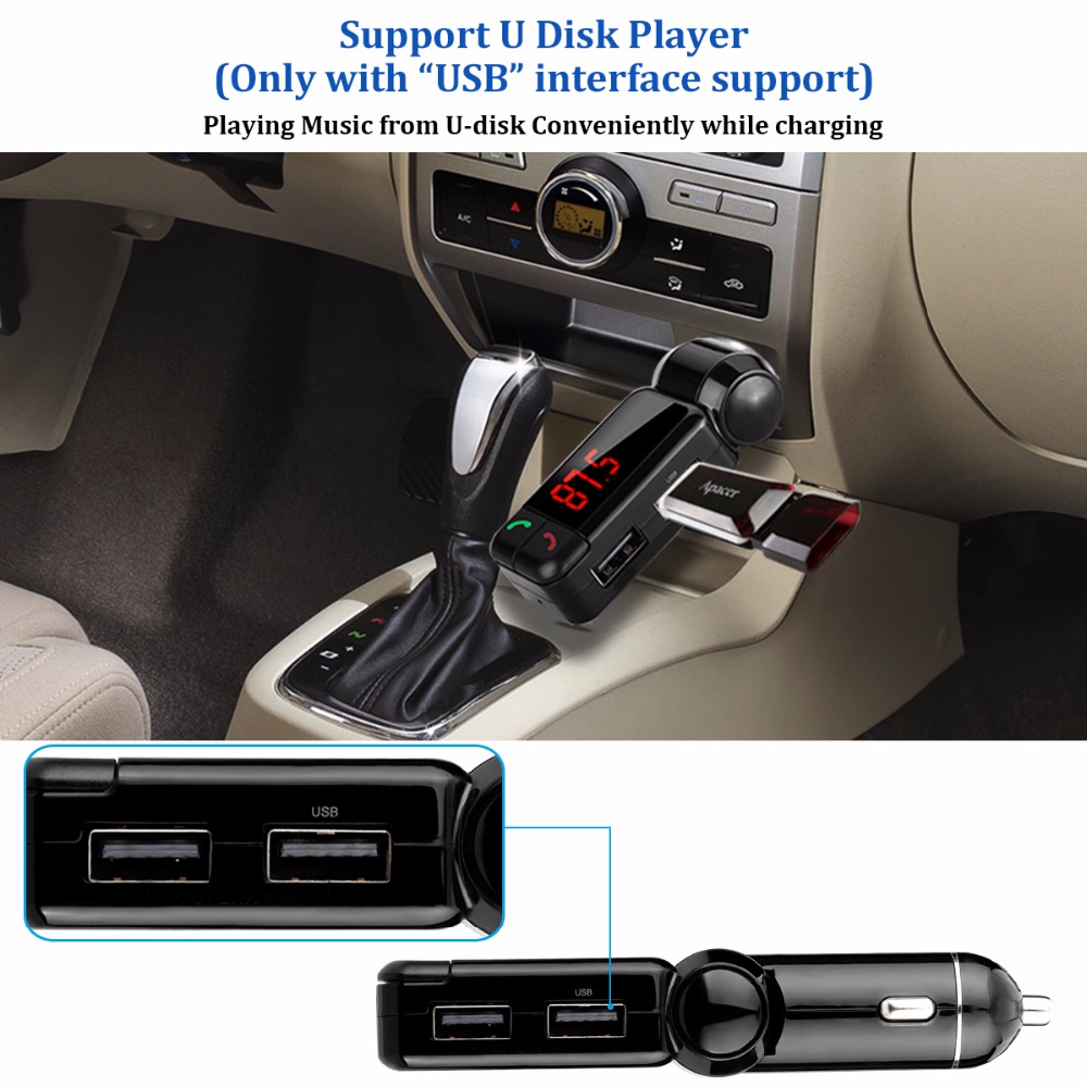 Bluetooth FM Transmiter/MP3 plejer/punjač za telefon 9