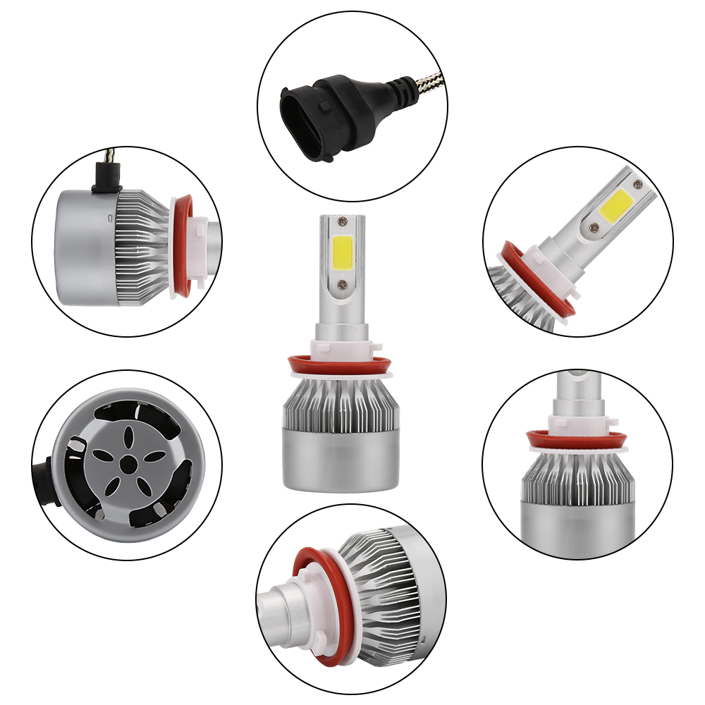 C6 LED Sijalice 36W H1,H4(kratko-dugačko), H7 NOVO! 5