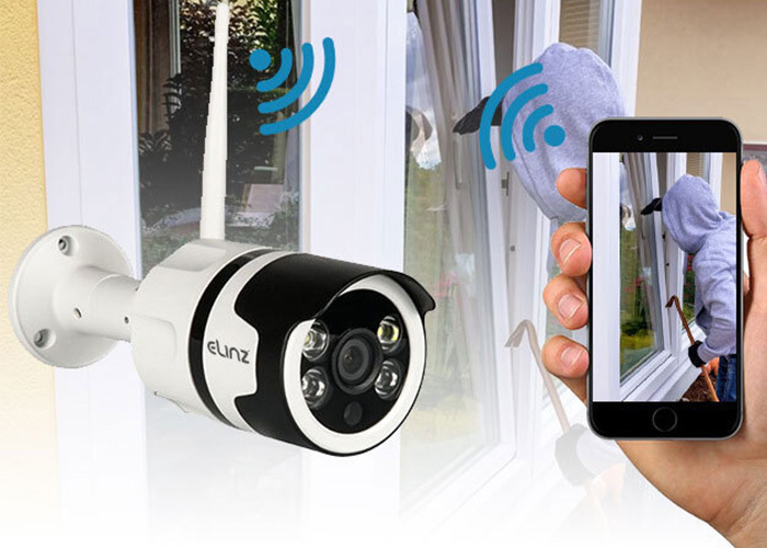 Wireless WiFi IP Security Camera Outdoor 1080P CCTV Waterproof LED Floodlight 5
