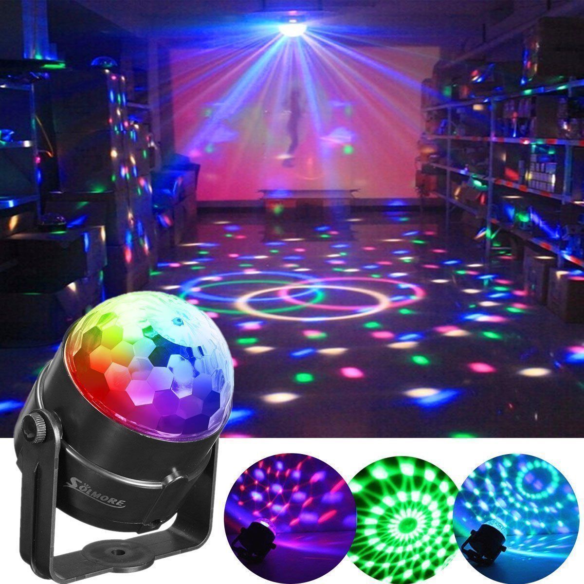 Led Party Light – Disko Kugla NOVO 3