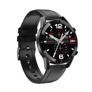 Smart Watch DT92 Crni (Kožna Narukvica) - pametni sat DT92