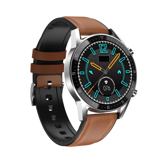 Smart Watch DT92 Braon (Kožna Narukvica) - pametni sat DT92