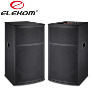 ELEKOM 3104 Karaoke Zvučnik 2×15″ 800W NOVO - karaoke zvučnik 800W