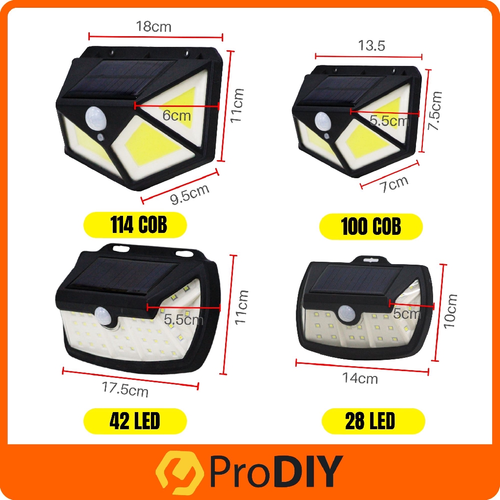 Solarni Led Reflektori Sa 28 Dioda 5