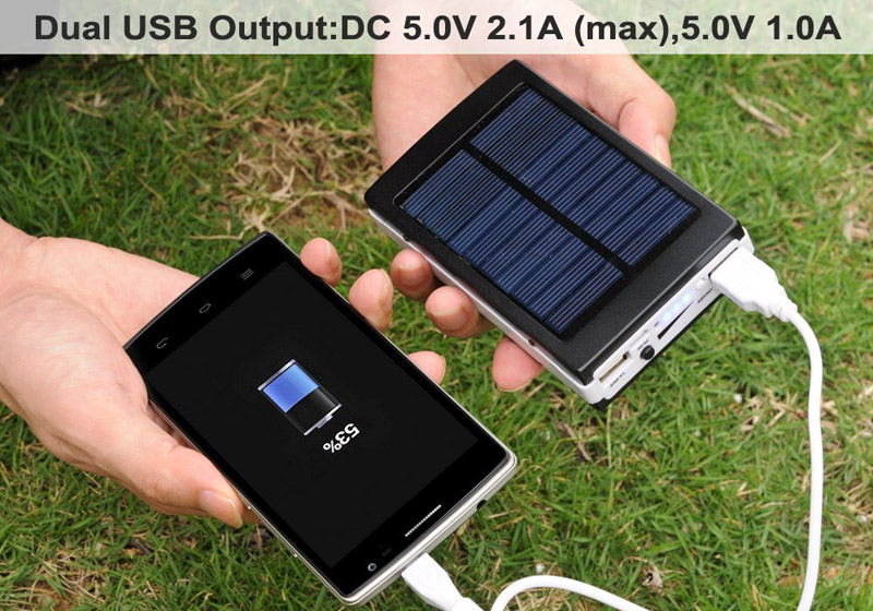 Solarni PowerBank + Led Svetlo NOVO 50000mAh 11