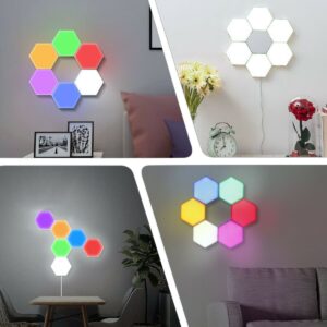 Panelna RGB Zidna Lampa 6 komada - rgb zidna lampa