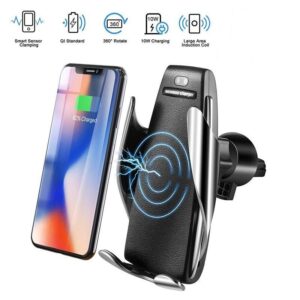 Auto držac za mobilni telefon i bežični WIFI punjač S5 sa senzorom - auto držač telefona