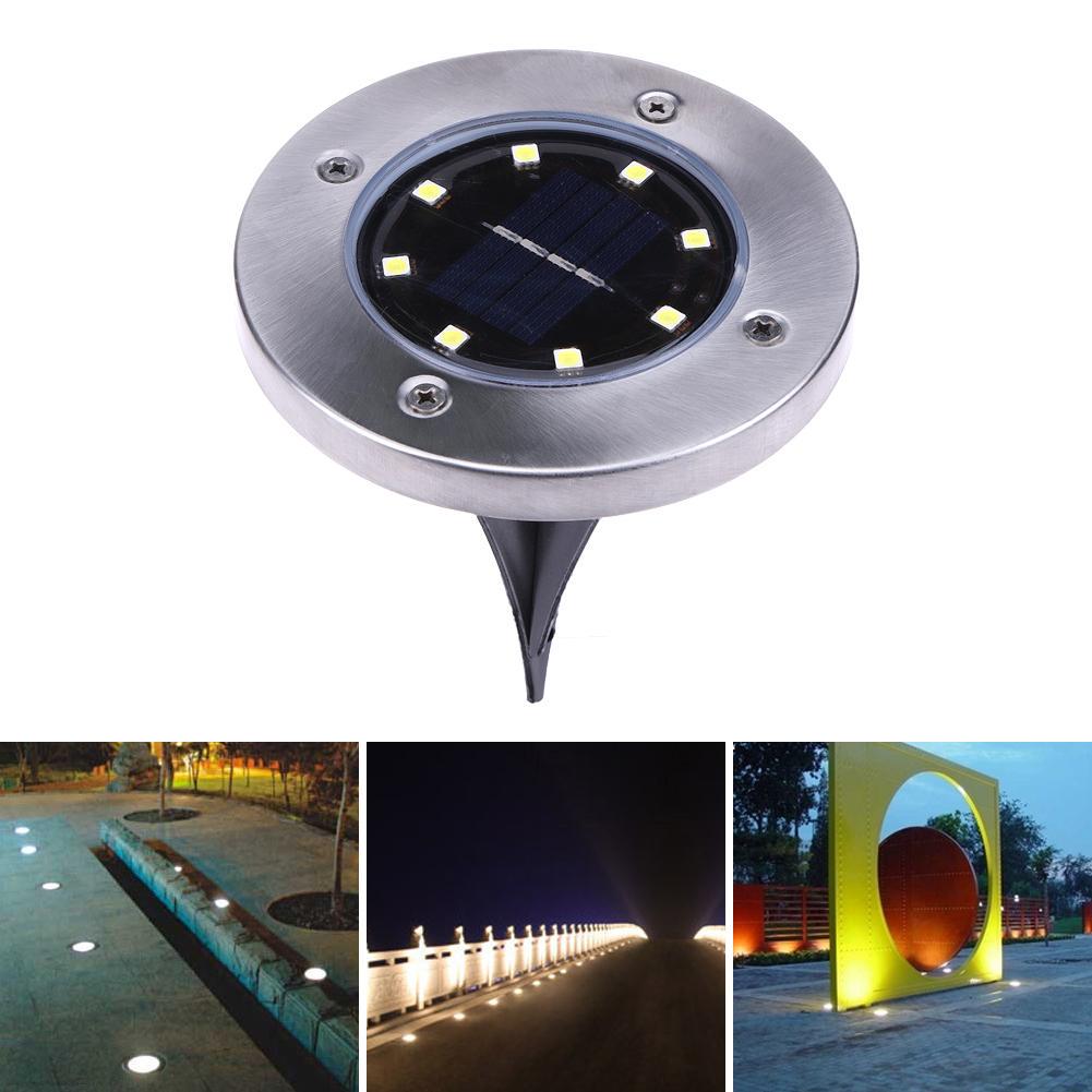 Baštenske solarne disk ubodne lampe 4 kom – Disk Lights 4
