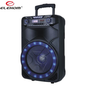 ELEKOM 1905 Karaoke Zvučnik 15″ 150W + Light Show - karaoke zvučnik 15