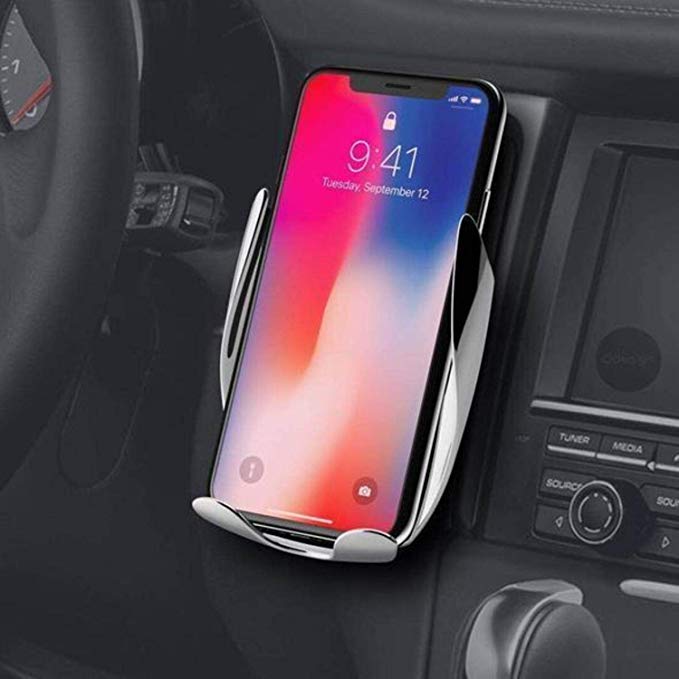 Auto držac za mobilni telefon i bežični WIFI punjač S5 sa senzorom 5