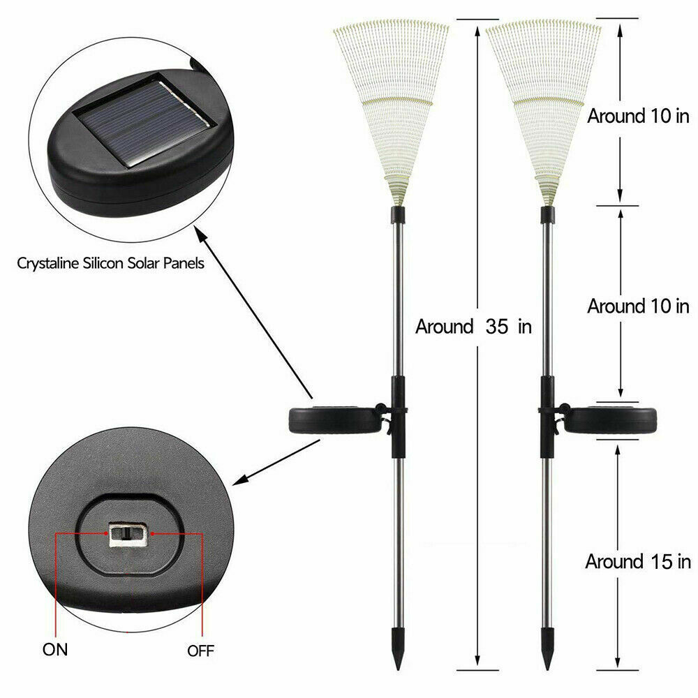 Solarno LED Drvo – Baštenska Svetla 12