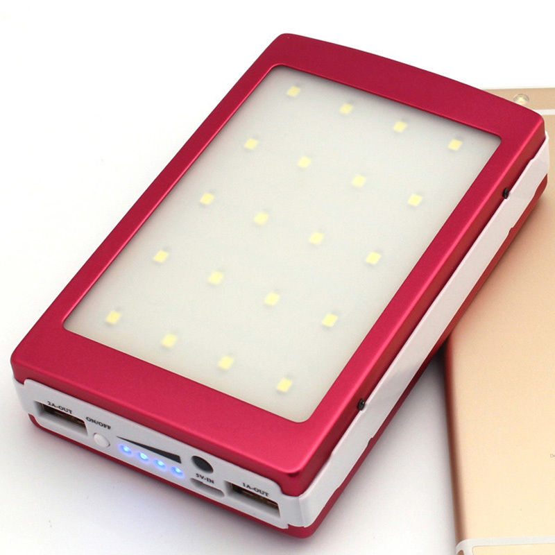 Solarni PowerBank + Led Svetlo NOVO 50000mAh 7