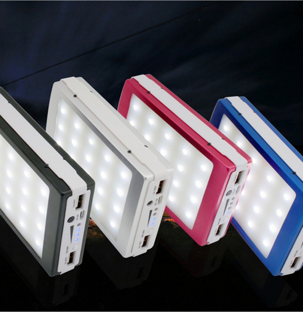 Solarni PowerBank + Led Svetlo NOVO 50000mAh 3
